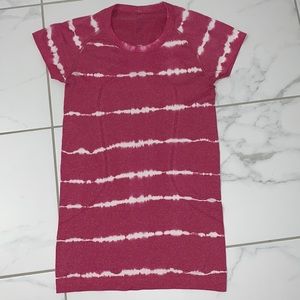 Lululemon tie dye detail shirt